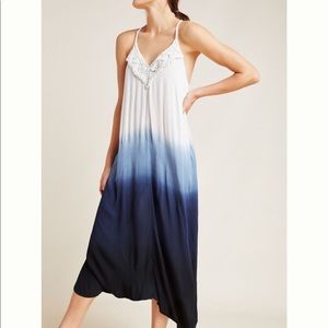 Pippa Dip-dyed Boho Tank Dress - Anthropologie